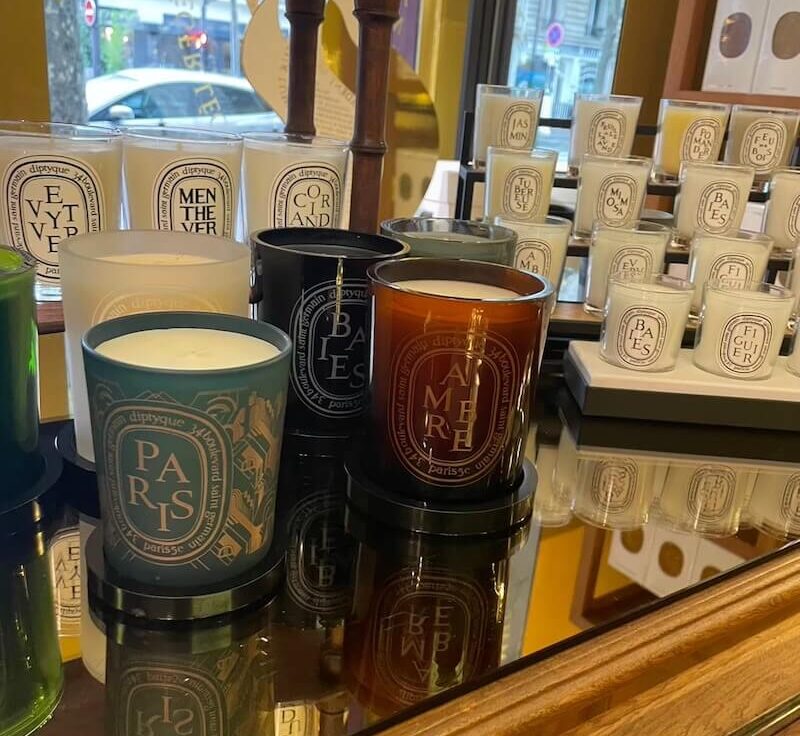 パリ限定のアロマキャンドル