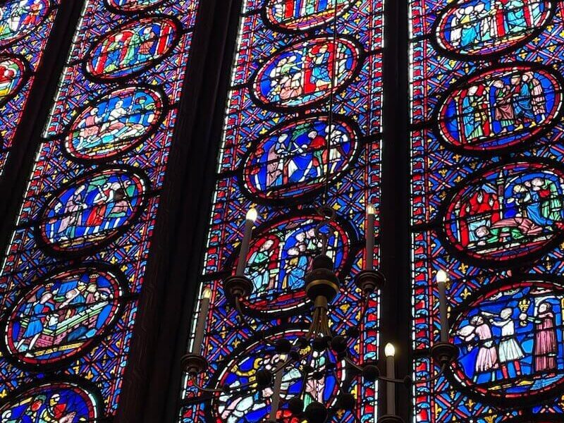 サントシャペルのステンドガラス