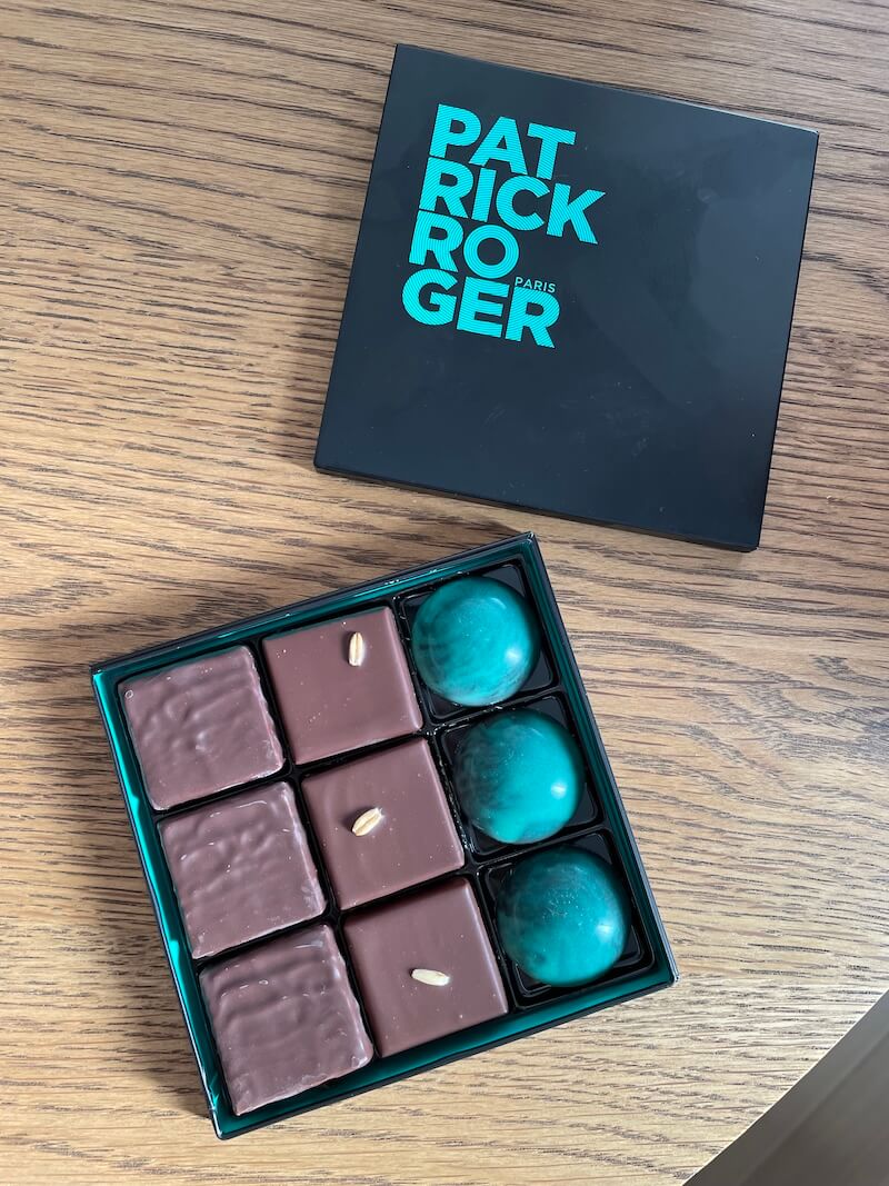 パトリックロジェで購入したチョコレート